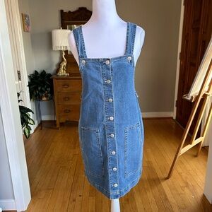 Blue Spice Stylish Blue Denim Mini Dress Size M